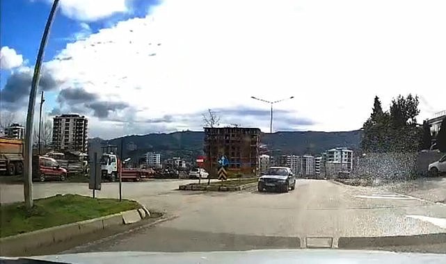 Samsun’da bir ters yön vakası daha: Sürücü trafiği tehlikeye soktu!
