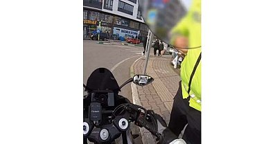 Samsun'da denetimde yüzleri güldüren diyalog