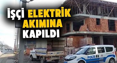 Samsun'da işçi Osman Aytun elektrik akımına kapıldı