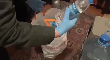 Samsun'da kaçak içki ve uyuşturucu operasyonu