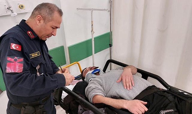 Samsun'da kaza! Motosiklet sürücüsü yaralandı