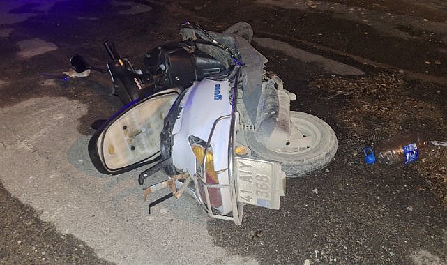 Samsun'da otomobille çarpışan motosikletin sürücüsü yaralandı