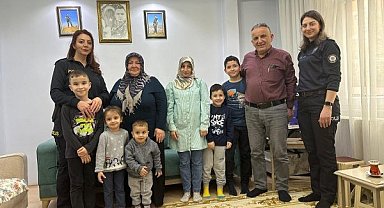 Samsun'da şehit ailelerine devletten sıcak temas