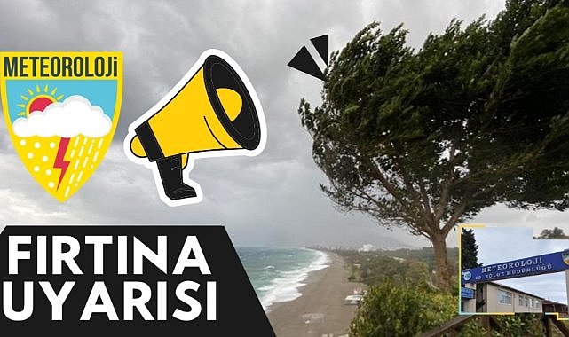 Samsun'da şiddetli fırtına bekleniyor