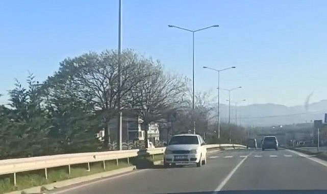 Samsun'da trafikte tersine hareketler