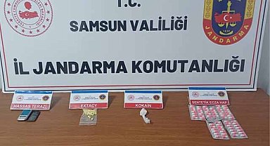Samsun'da uyuşturucu tacirleri yakayı ele verdi
