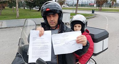 Samsun'da yaşayan adam gitmediği şehirden ceza yedi