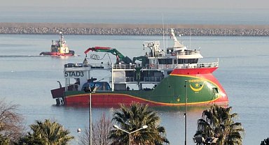 Samsun’dan Moritanya'ya ihracat yapıldı