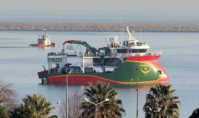 Samsun’dan Moritanya'ya ihracat yapıldı