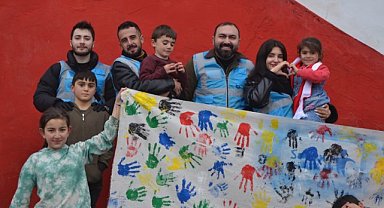 Samsun Gönüllülük Ağı Derneği, Büyükkırık İlkokulu’nda eğitim desteği ve çocuklara moral 