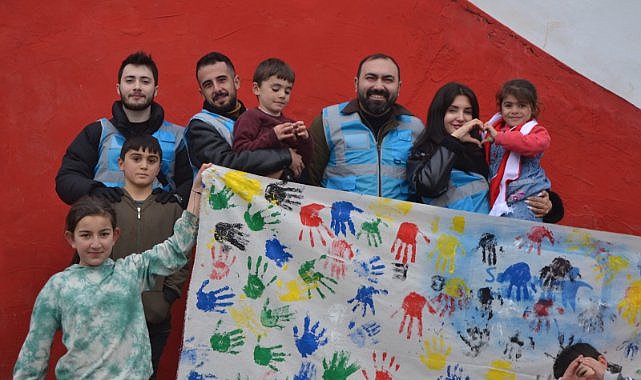 Samsun Gönüllülük Ağı Derneği, Büyükkırık İlkokulu’nda eğitim desteği ve çocuklara moral 