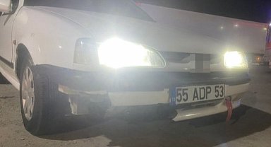 Samsun Havza'da tır lastiği kazaya yol açtı! 6 araçta hasar oldu