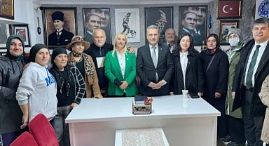 Samsun İlkadım Belediye Başkanı Kurnaz muhtar ziyaretlerine devam ediyor