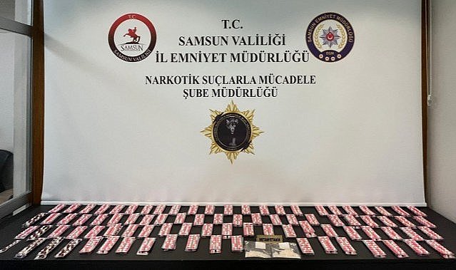 Samsun İlkadım'da uyuşturucu operasyonu! 3 gözaltı