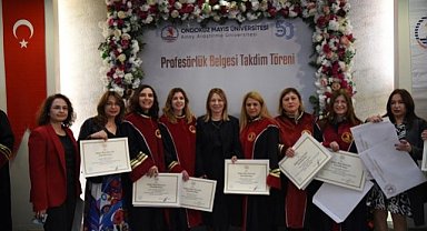 Samsun OMÜ'de 155 akademisyen profesör oldu