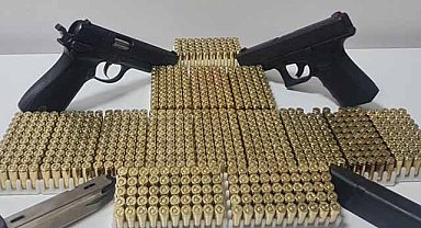 Samsun Tekkeköy'de silah ve mühimmat operasyonu