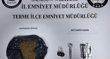 Samsun Terme'de araçtan uyuşturucu çıktı! 3 kişi gözaltına alındı