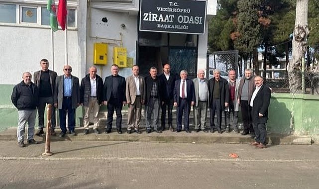 Samsun Vezirköprü'de üreticinin sıkıntıları gündeme geldi