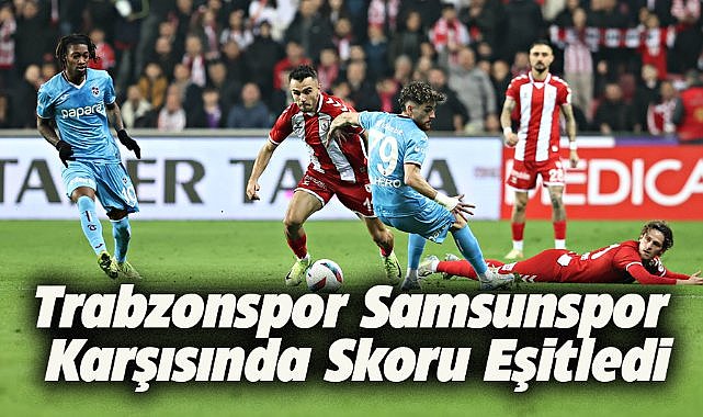 Samsunspor 1 Trabzonspor 1