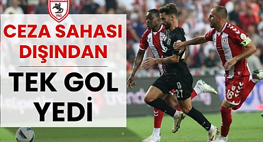 Samsunspor ceza sahası dışından tek gol yedi İşte o gol