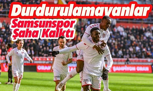 Samsunspor'dan muhteşem atak!
