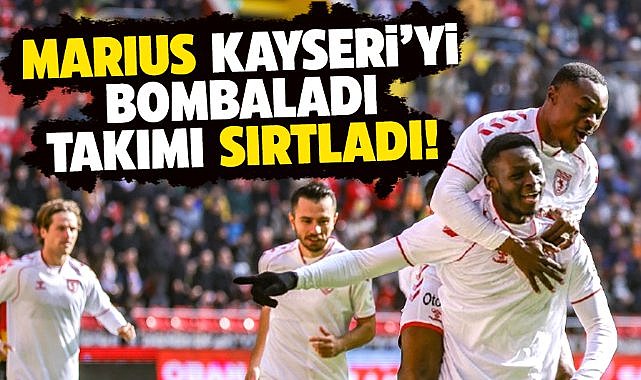 Samsunspor Kayserispor'u tek golle mağlup etti