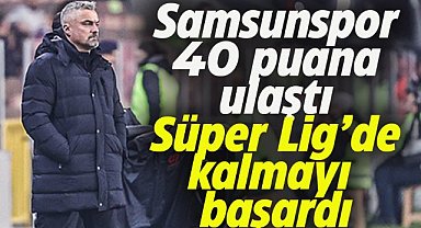 Samsunspor Teknik Direktörü Thomas Reis: Kazanmamız gerekiyordu, kazandık