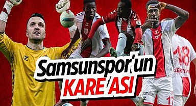Samsunspor'un tüm maçlarında 4 oyuncu forma giydi