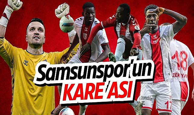 Samsunspor'un tüm maçlarında 4 oyuncu forma giydi