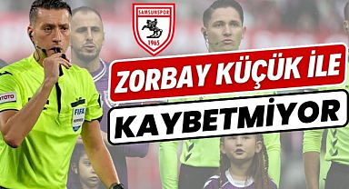 Samsunspor Zorbay Küçük ile kaybetmiyor