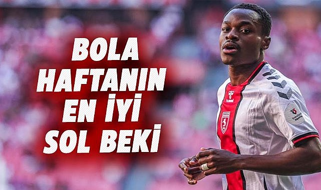 Samsunsporlu Marc Bola'dan alkış toplayan performans