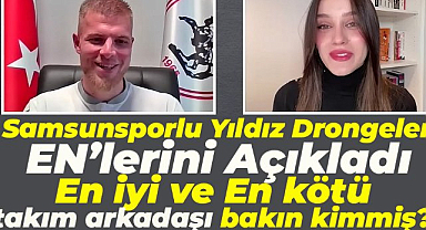 Samsunsporlu Rick van Drongelen En'lerini açıkladı 