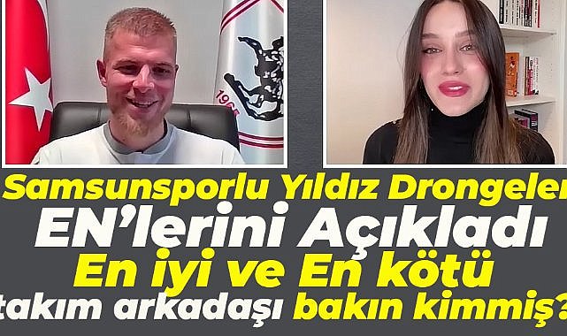 Samsunsporlu Rick van Drongelen En'lerini açıkladı 