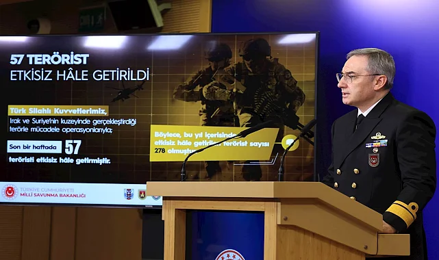 Son bir haftada 57 terörist öldürüldü