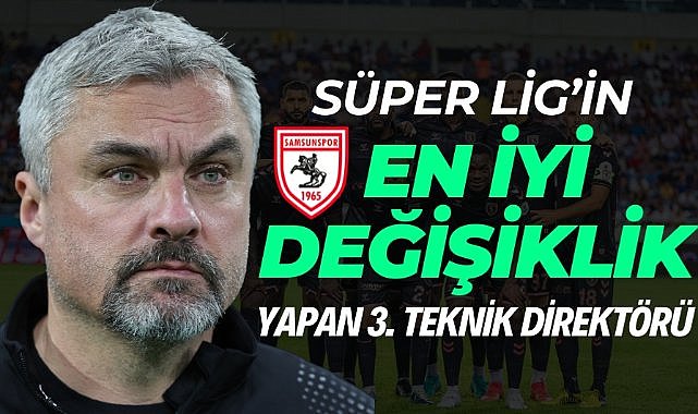 Süper Lig'de en iyi değişiklik yapan 3. teknik direktör Thomas Reis