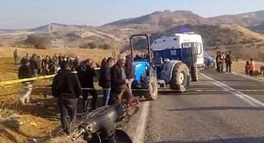 Talihsiz gencin acı sonu! Traktörden düşerek can verdi