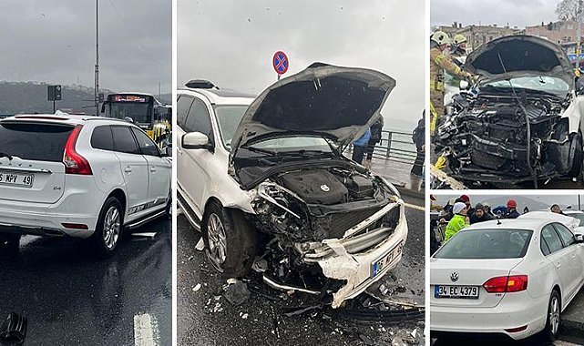 Ters yönde ilerleyen araç ile cip kafa kafaya çarpıştı: 2 yaralı