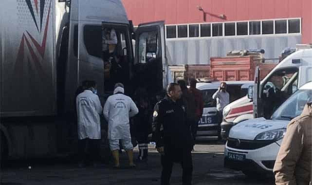 Tır kabininde şüpheli ölüm! Asılı bulundu