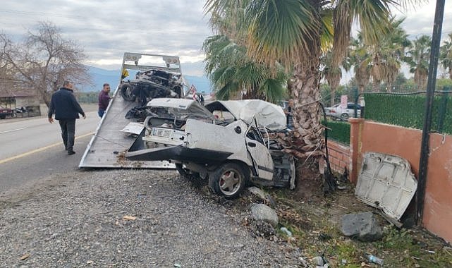 Tofaş ikiye bölündü! Feci kaza 