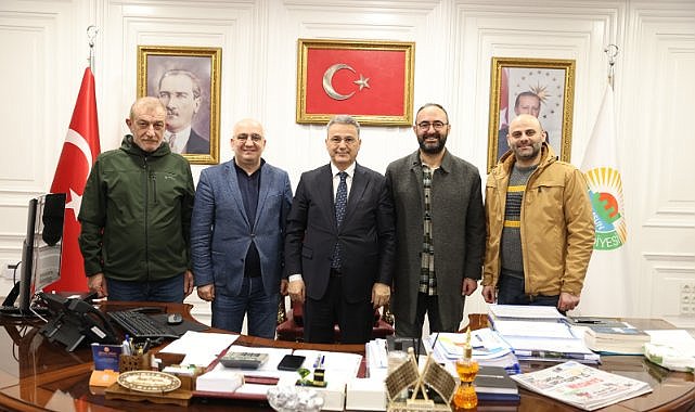 TSYD Samsun şubesi, yeni projeler için belediye başkanlarıyla görüştü