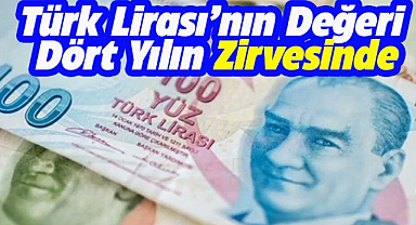 Türk lirasının değeri arttı