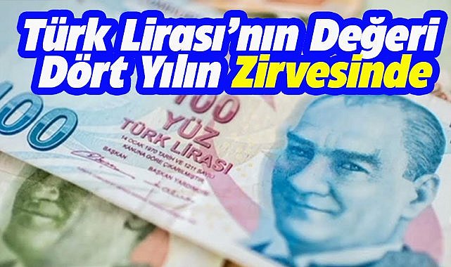 Türk lirasının değeri arttı