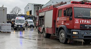 Yalıtım fabrikasında yangın! 7 kişi yaralandı