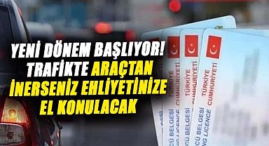 Yeni dönem başlıyor! Trafikte araçtan inerseniz ehliyetinize el konulacak