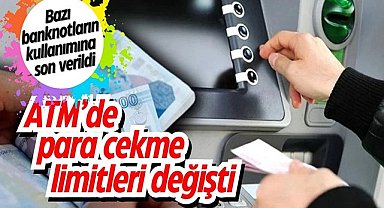 Yeni yıl ile birlikte ATM’den para çekme limitleri değişti