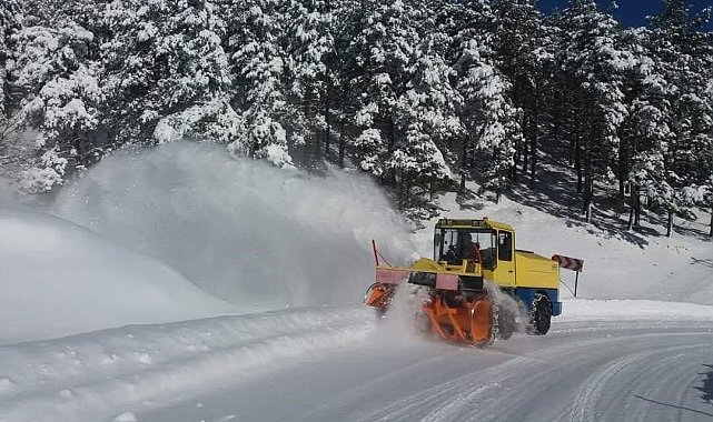Amasya'da 75 köy yolu ulaşıma kapalı