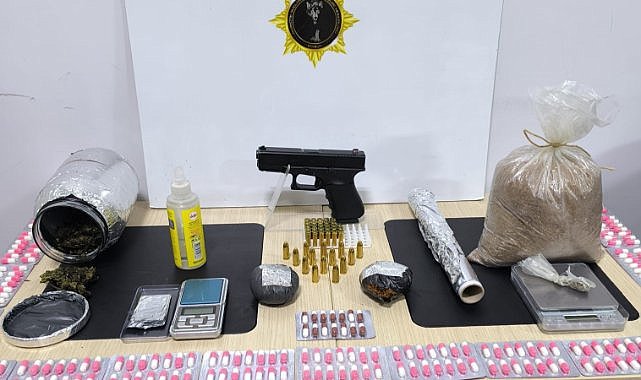 Bafra'da uyuşturucu operasyonu 1 kişi gözaltında