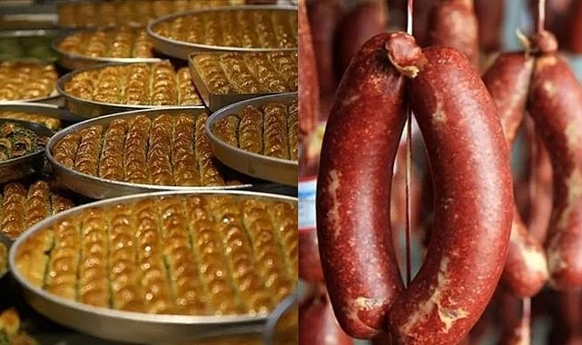 Bakanlık skandal listeyi ifşaladı! Sucuktan baklavaya şok eden gerçekler