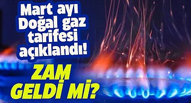 BOTAŞ'tan doğal gaza zam açıklaması! Mart ayında tarife değişti mi?
