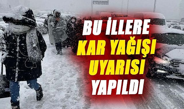 Bu illere kar yağışı uyarısı! Gün verildi
